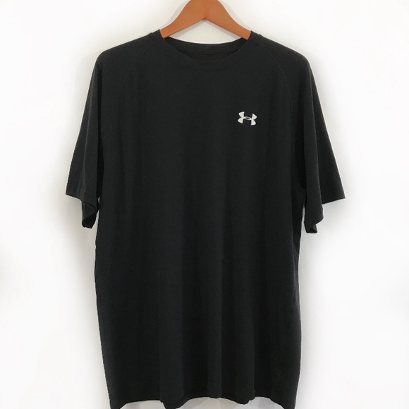 UNDER ARMOUR Black Lightweight T-Shirt - Picture 3 of 7